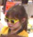 Spirit Lake girl wearing sunglasses