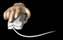 hand clicking mouse