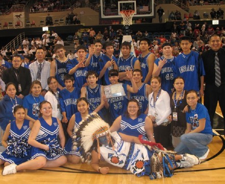 basketball team  from Four Winds