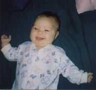 Four-month-old baby girl