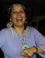 Happy mother from Spirit Lake