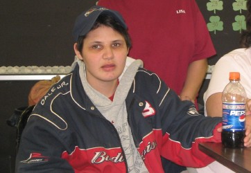 Turtle Mountain worker on break