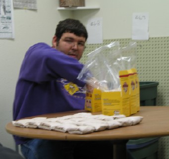 Man working in assembly job