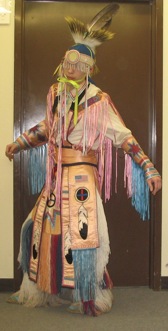 Man in traditional regalia
