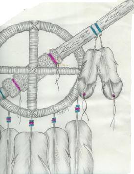 dreamcatcher drawing